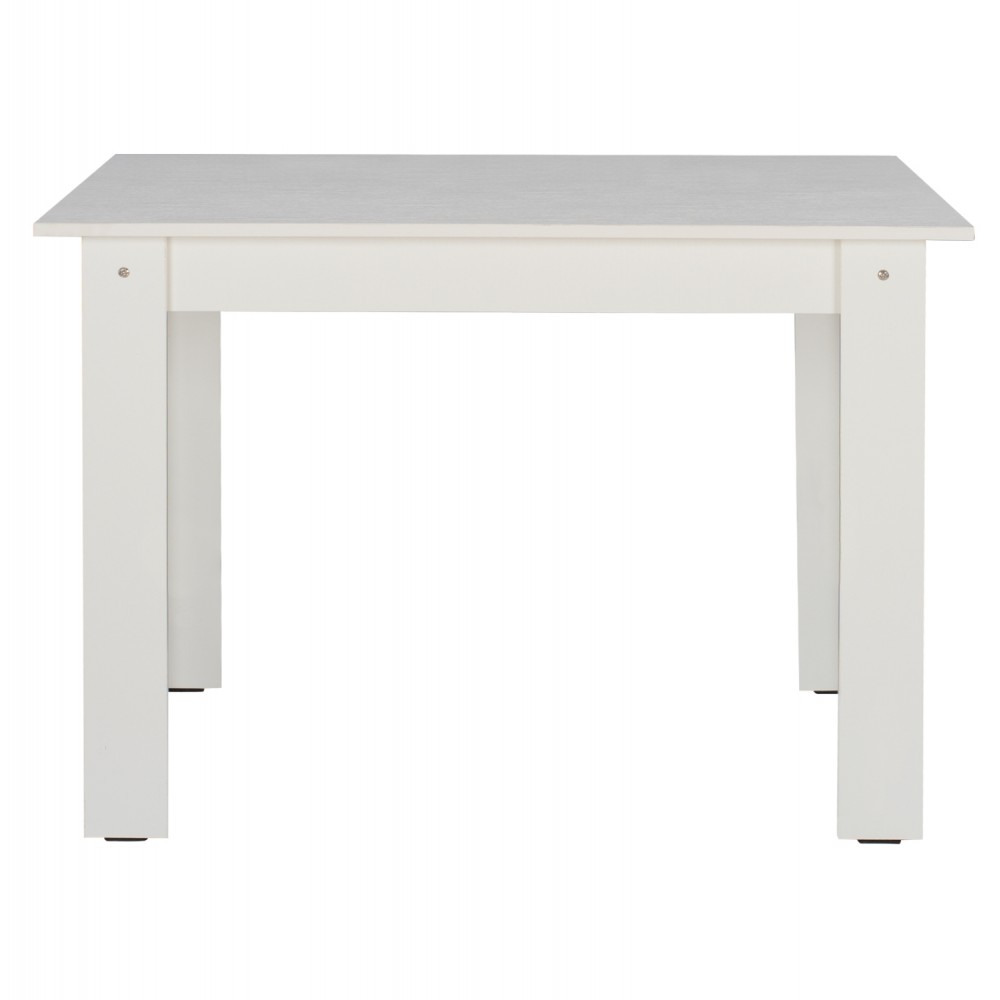 Τραπέζι "KELVIN" σε λευκό χρώμα 140x80x77