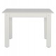 Τραπέζι "KELVIN" σε λευκό χρώμα 140x80x77