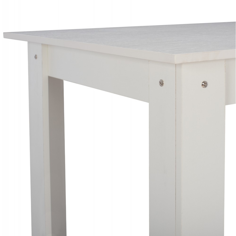 Τραπέζι "KELVIN" σε λευκό χρώμα 140x80x77