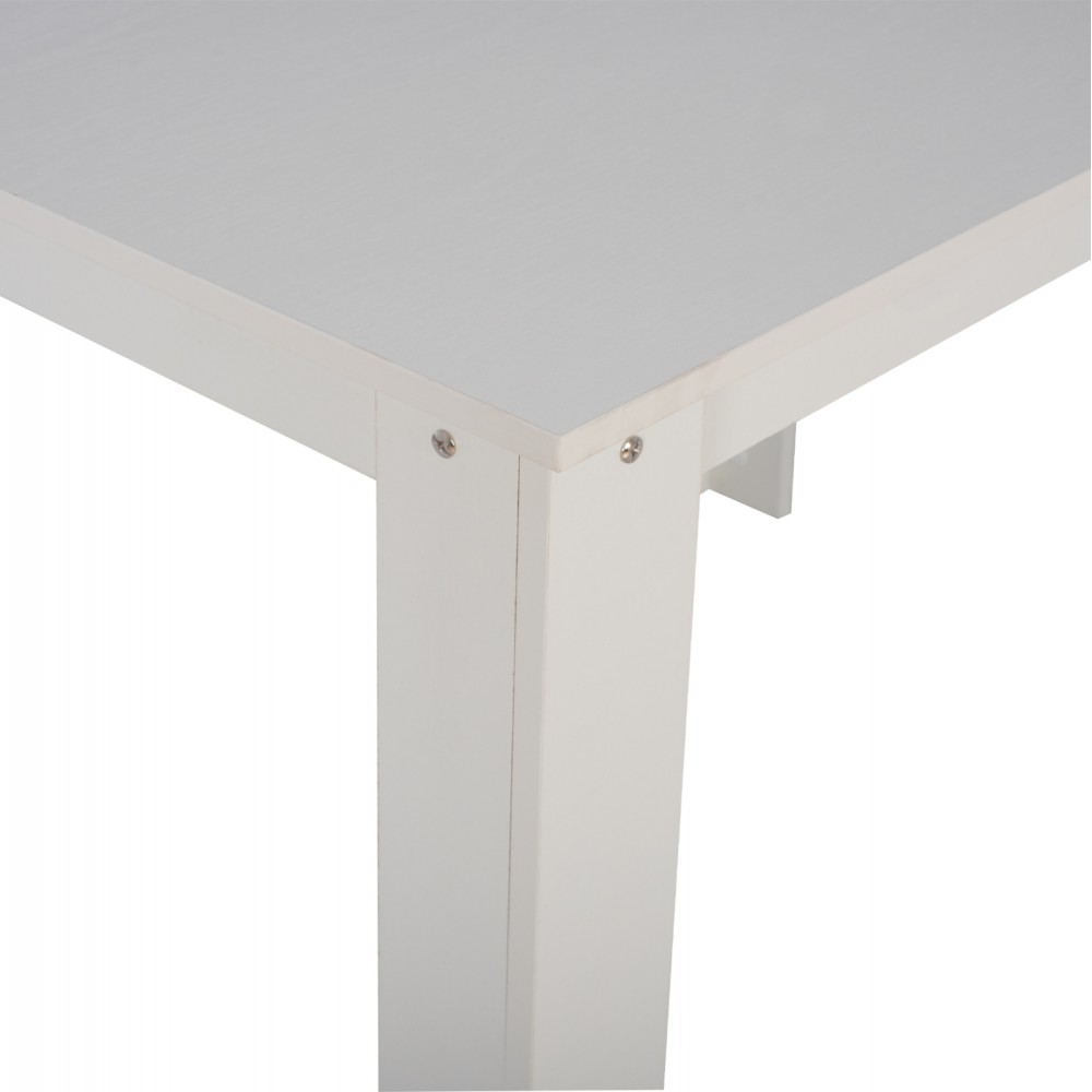 Τραπέζι "KELVIN" σε λευκό χρώμα 140x80x77