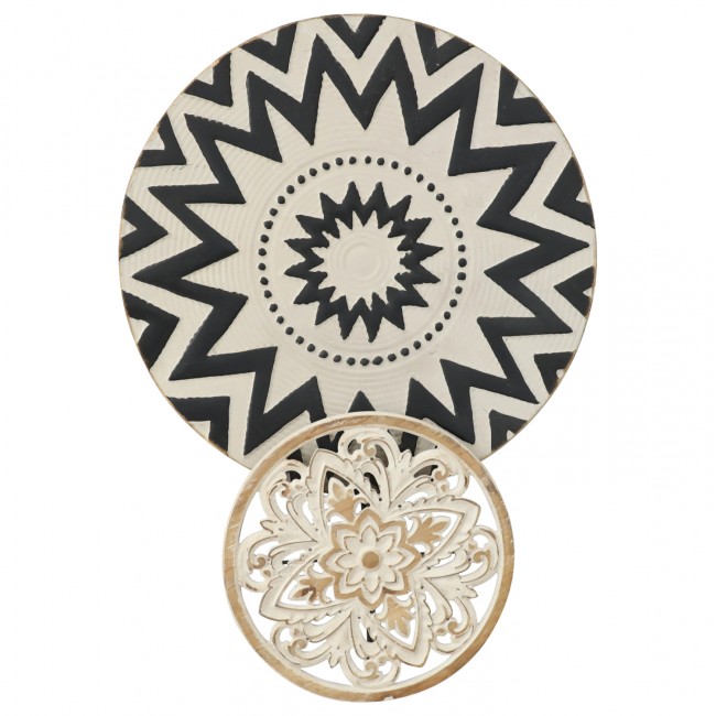 Διακοσμητικό τοίχου από μέταλλο πολύχρωμο 48.9x6.4x69.9