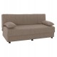Καναπές-κρεβάτι τριθέσιος "ANDRI" από ύφασμα σε μπεζ χρώμα 180x72x77