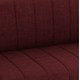 Καναπές-κρεβάτι τριθέσιος "ANDRI" από ύφασμα σε κόκκινο χρώμα 180x72x77