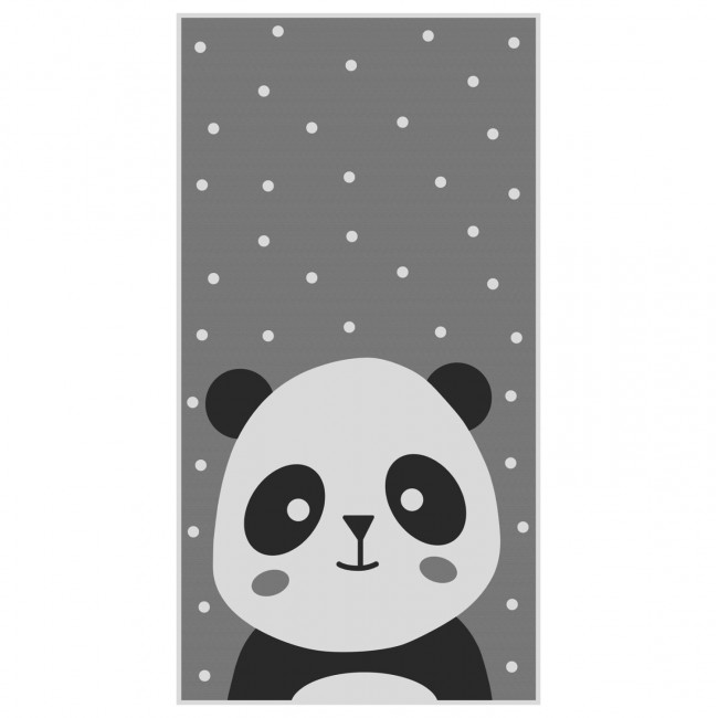 Χαλί παιδικό σε γκρι χρώμα 80x150