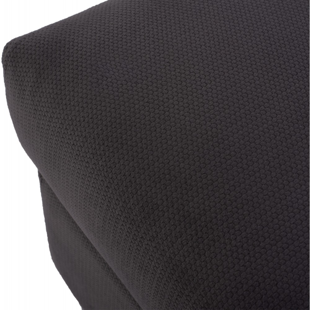 Καναπές γωνιακός "HOME" με αριστερή γωνία από ύφασμα σε γκρι χρώμα 270x225x90