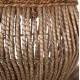 Μονόφωτο φωτιστικό από σχοινί σε φυσικό χρώμα Φ30x80