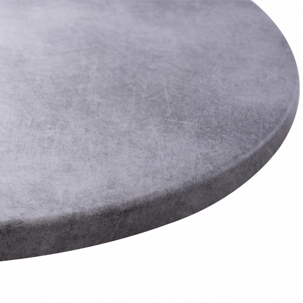 Επιφάνεια τραπεζιού από werzalit σε γκρι cement χρώμα Φ60