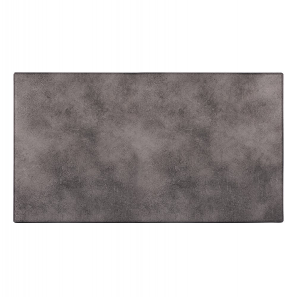 Επιφάνεια τραπεζιού από werzalit σε γκρι cement χρώμα 120x80