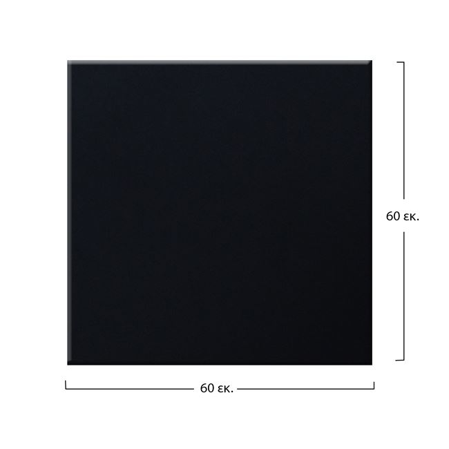 Επιφάνεια τραπεζιού από werzalit σε μαύρο χρώμα 60x60