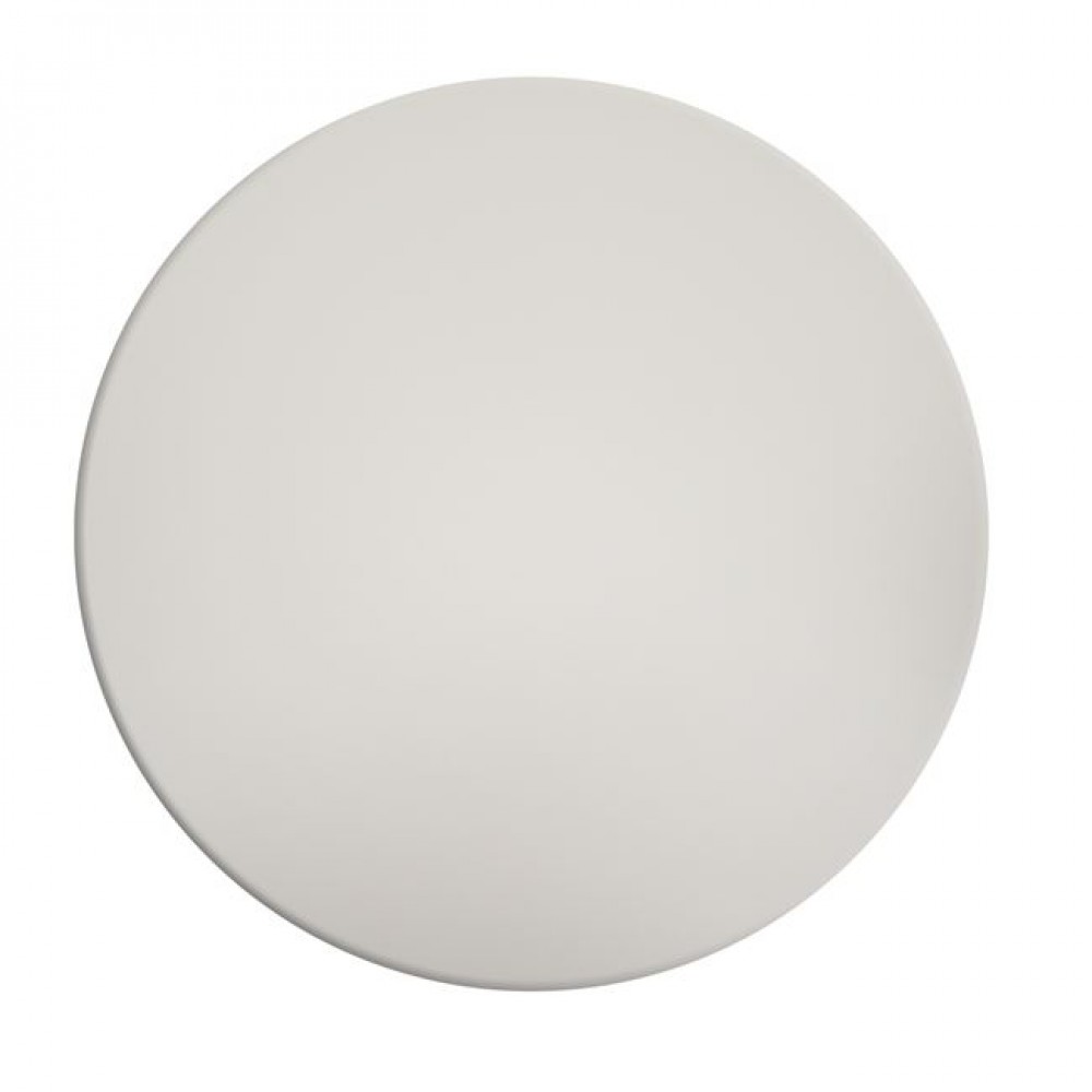 Επιφάνεια τραπεζιού από werzalit σε λευκό χρώμα Φ70