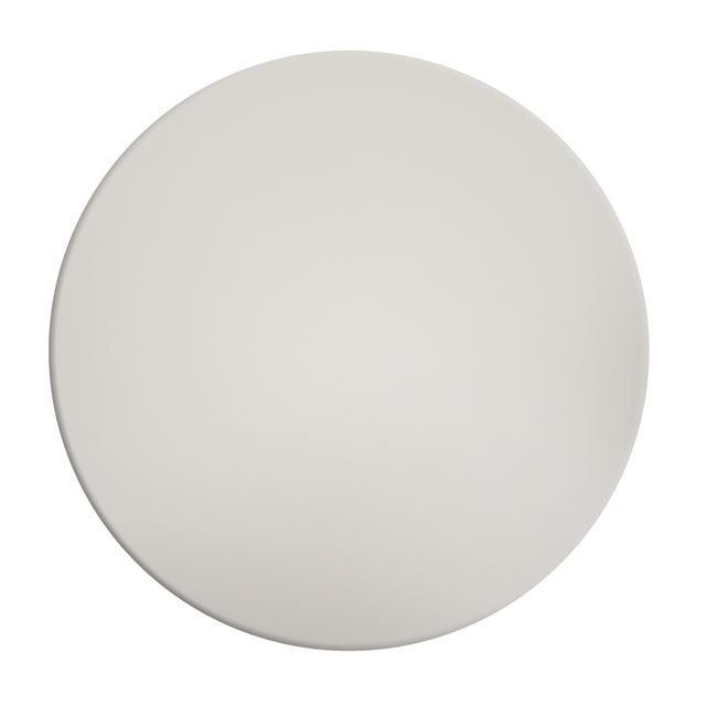 Επιφάνεια τραπεζιού από werzalit σε λευκό χρώμα Φ70