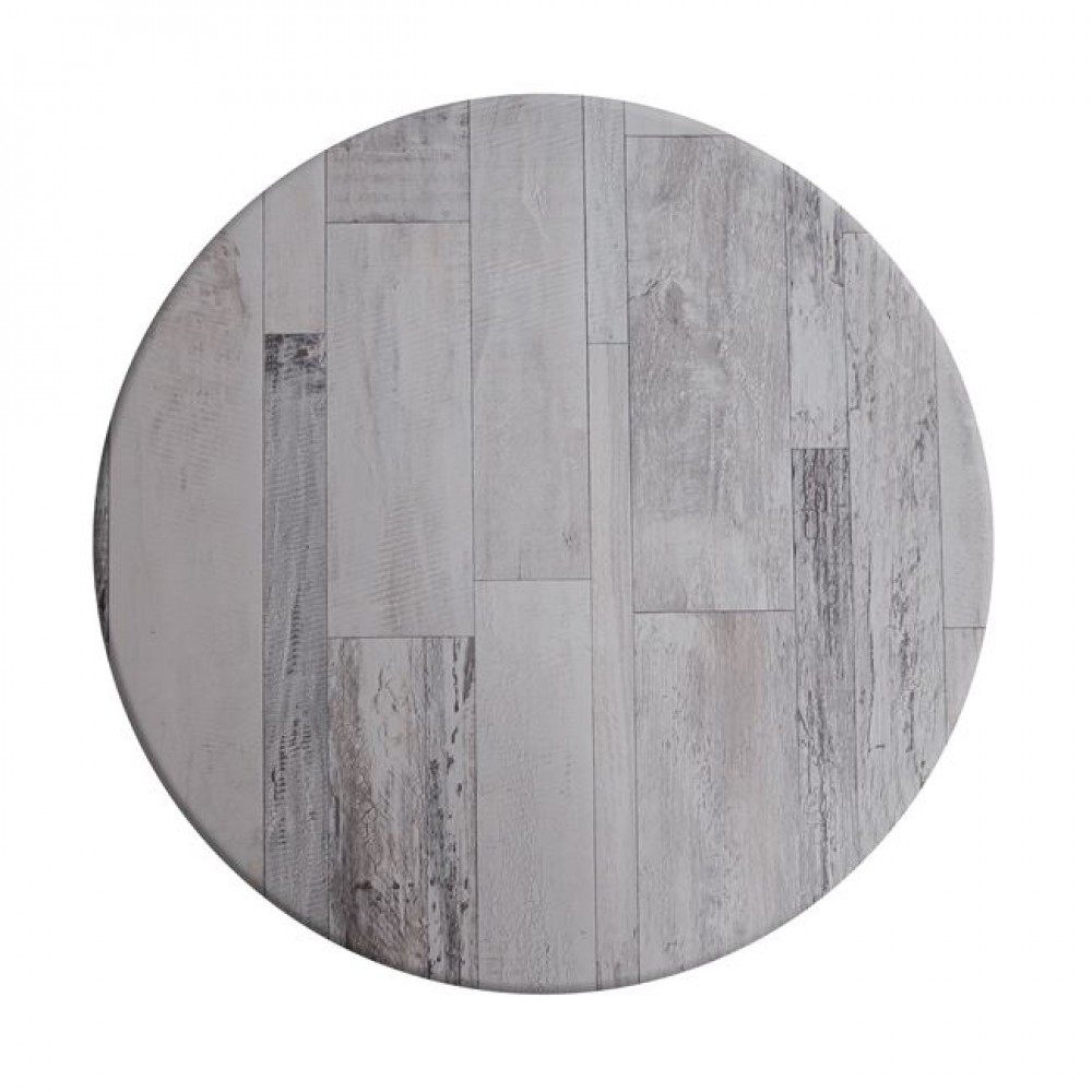 Επιφάνεια τραπεζιού από werzalit σε γκρι χρώμα Φ60