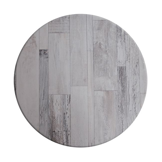 Επιφάνεια τραπεζιού από werzalit σε γκρι χρώμα Φ60