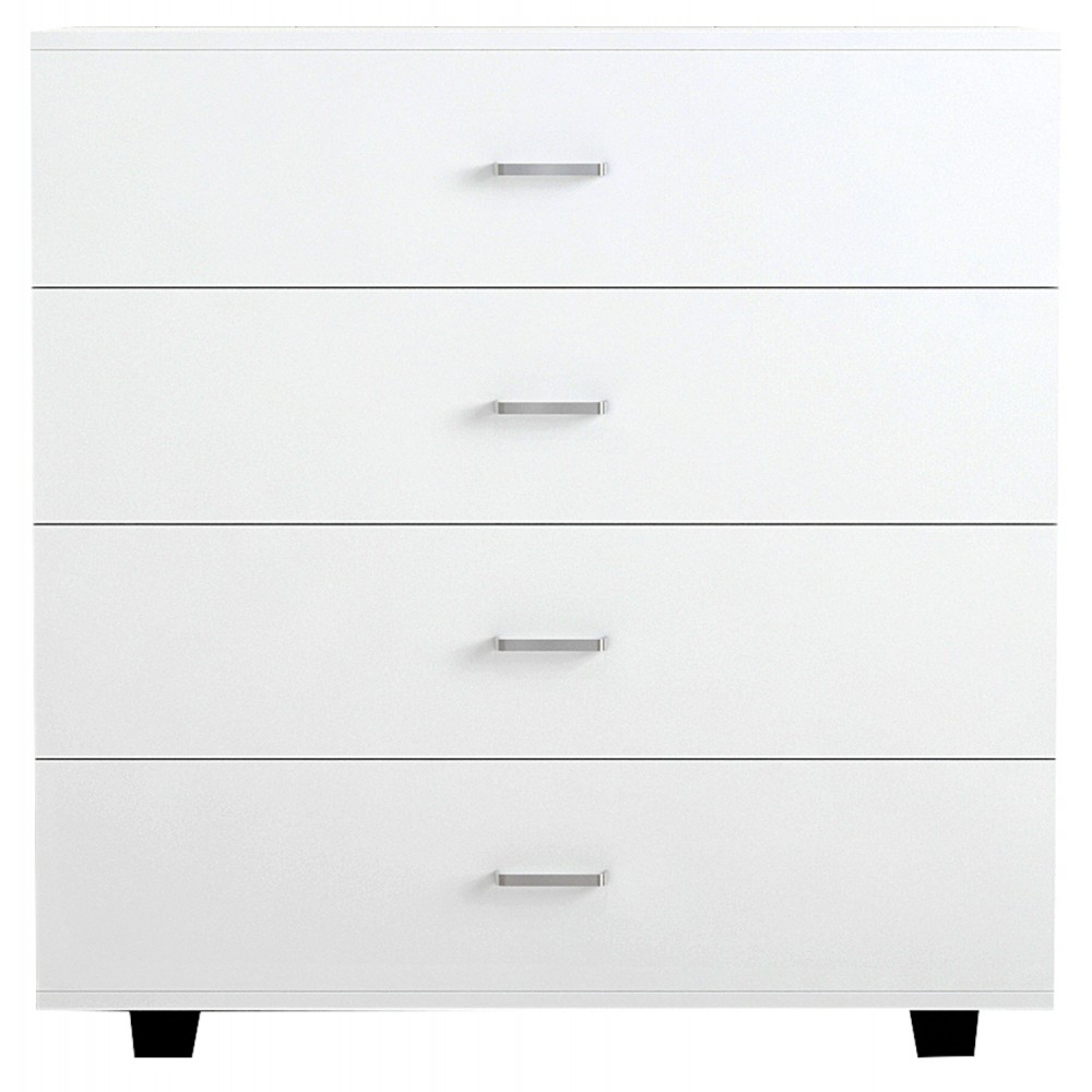 Συρταριέρα σε λευκό χρώμα 80x40x83