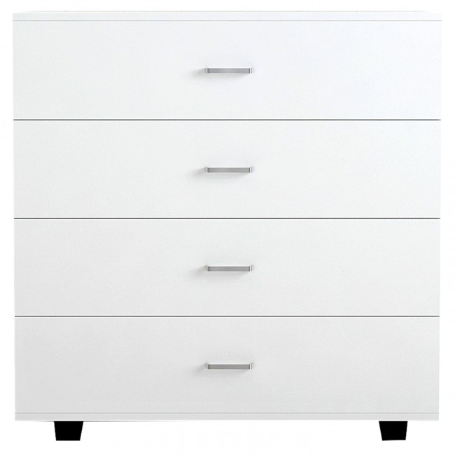 Συρταριέρα σε λευκό χρώμα 80x40x83