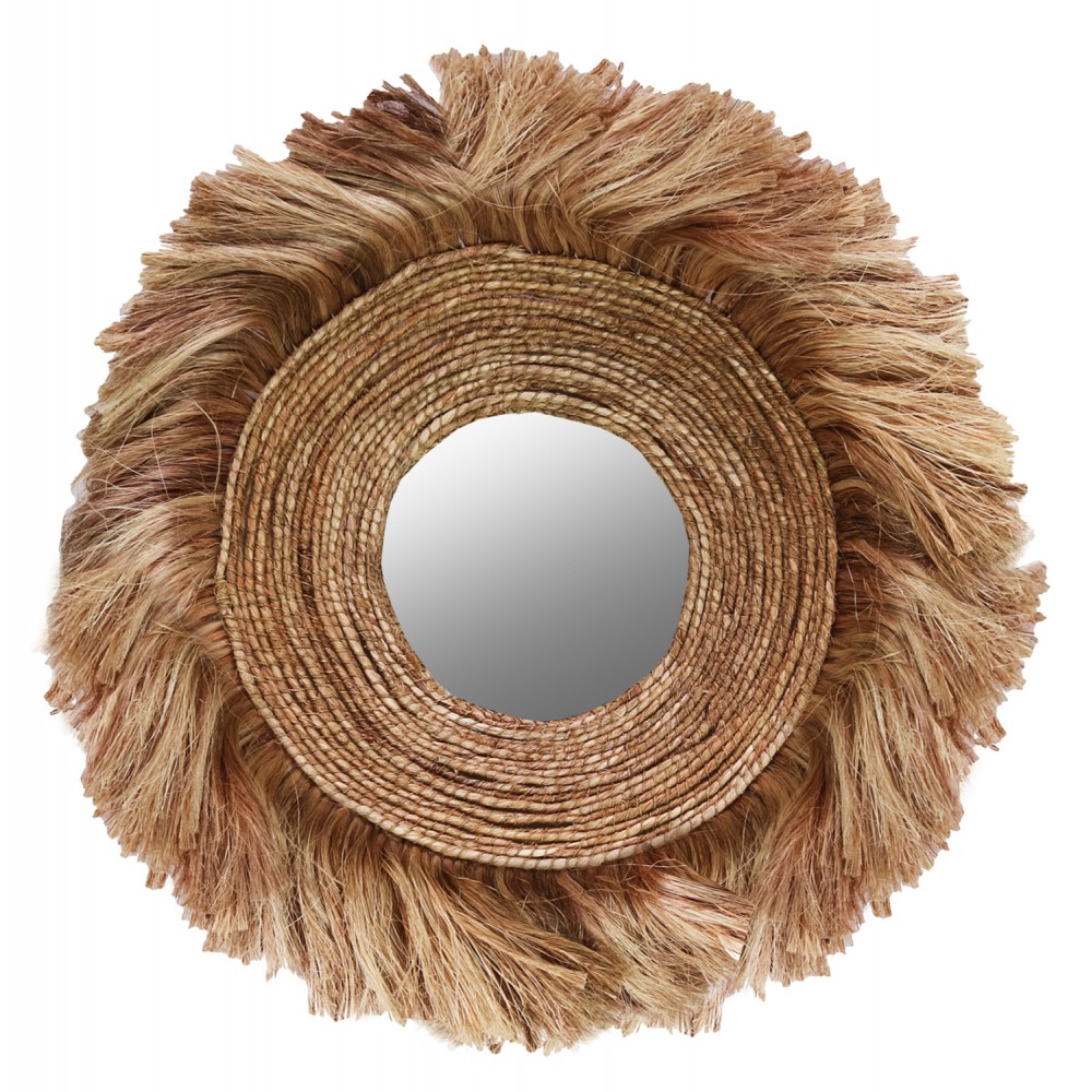 Καθρέπτης τοίχου σε φυσικό χρώμα Φ85