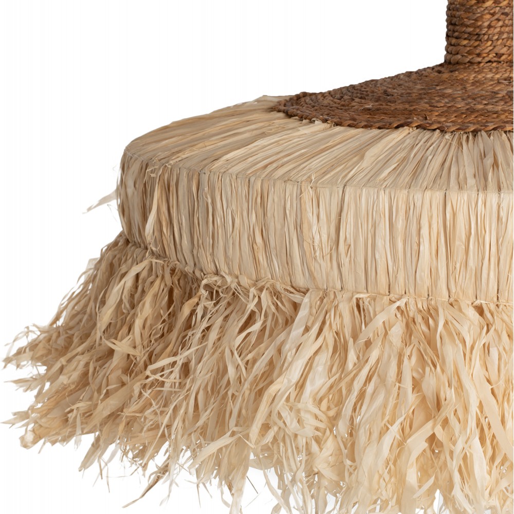 Μονόφωτο φωτιστικό σε φυσικό χρώμα Φ80x45