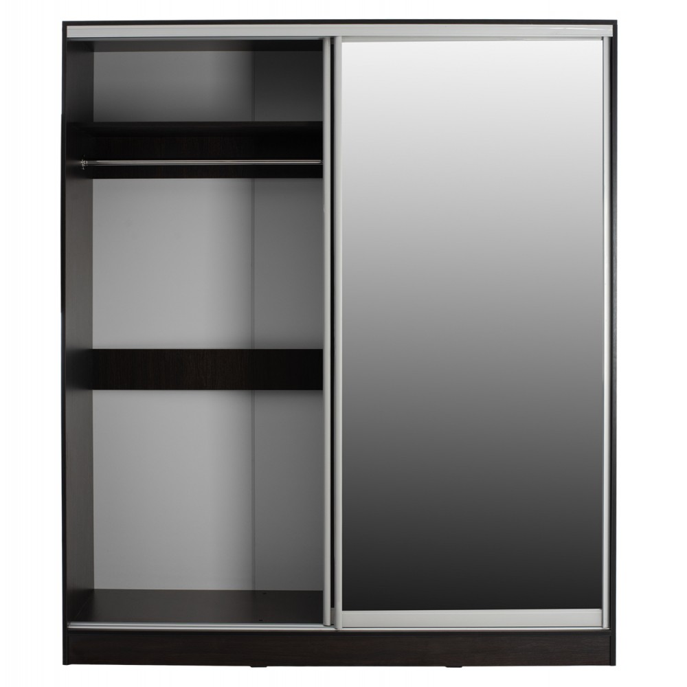 Ντουλάπα ρούχων δίφυλλη "ADLER" σε βέγγε χρώμα 160x60x210