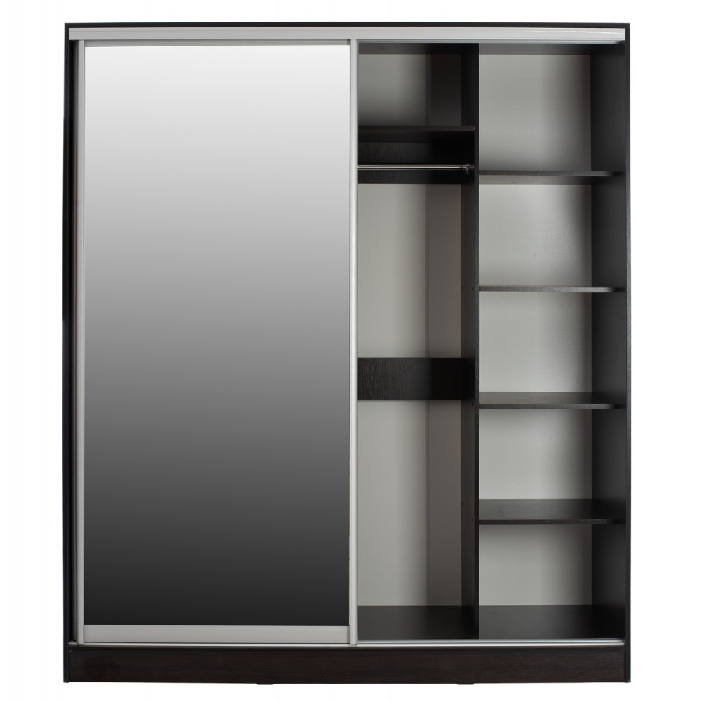 Ντουλάπα ρούχων δίφυλλη "ADLER" σε βέγγε χρώμα 160x60x210