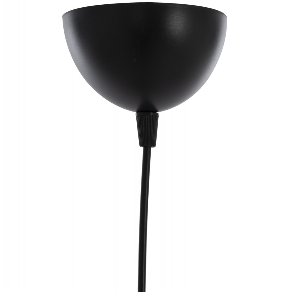 Φωτιστικό μονόφωτο από μέταλλο σε μαύρο χρώμα Ε27 Φ30x65