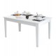 Τραπέζι τραπεζαρίας σε λευκό χρώμα 145x88x75