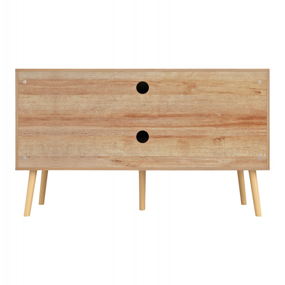 Έπιπλο τηλεόρασης "COLM" σε φυσικό χρώμα 120x39x56.5