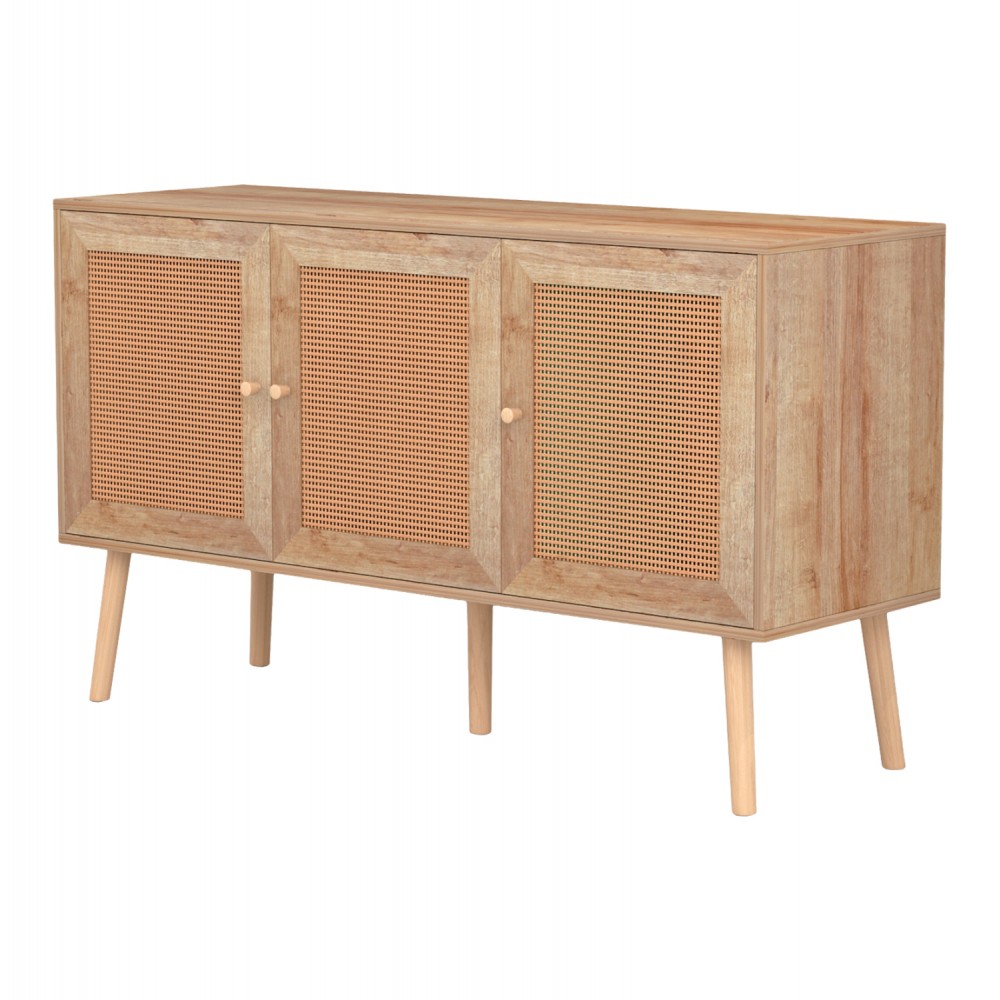 Μπουφές "COLM" σε φυσικό χρώμα 120x39x70