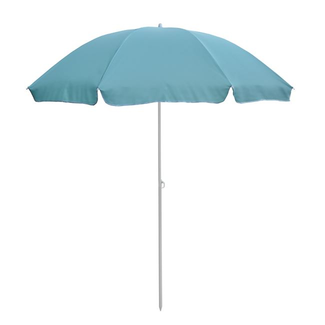 Ομπρέλα παραλίας "RANDALL" από μέταλλο/ύφασμα σε γαλάζιο χρώμα Φ200