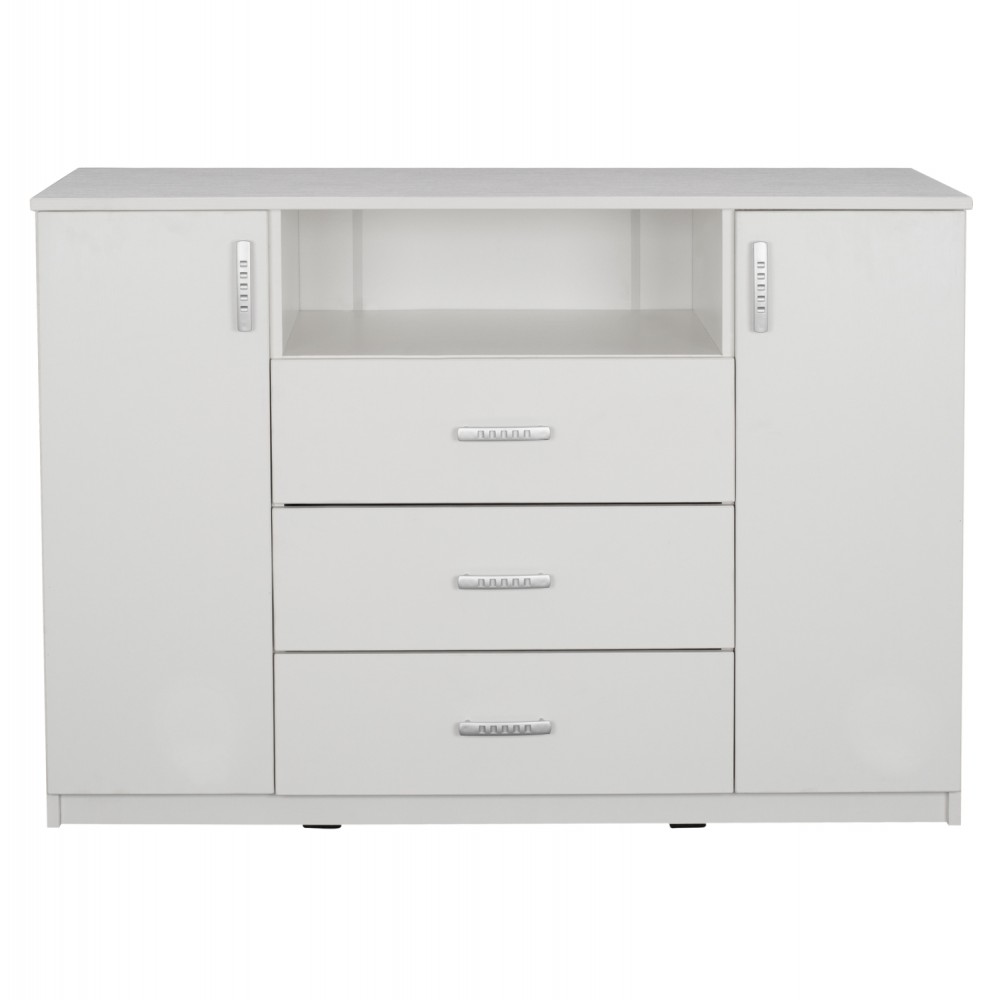 Μπουφές "ADLER" σε χρώμα λευκό 120x45x85