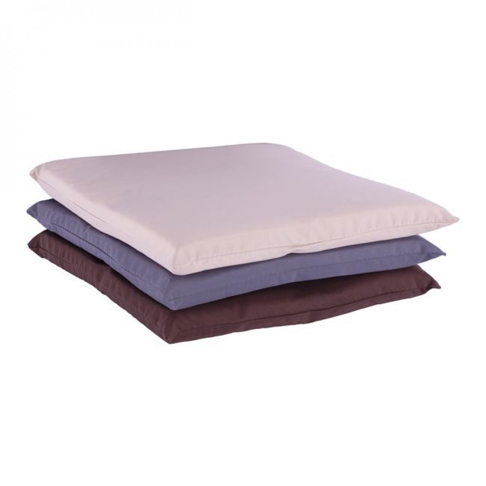 Μαξιλάρι πολυθρόνας από ύφασμα σε μόκα χρώμα 44x44x5.5