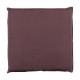 Μαξιλάρι πολυθρόνας από ύφασμα σε μόκα χρώμα 44x44x5.5