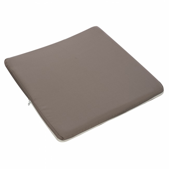 Μαξιλάρι πολυθρόνας "CHIOS" από ύφασμα σε γκρι χρώμα 45x45x4