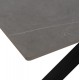 Τραπέζι "SINTERED STONE" από sintered stone σε χρώμα γκρι 160x90x75