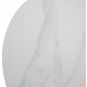 Τραπέζι "SINTERED STONE" από sintered stone σε χρώμα λευκό Φ115x75