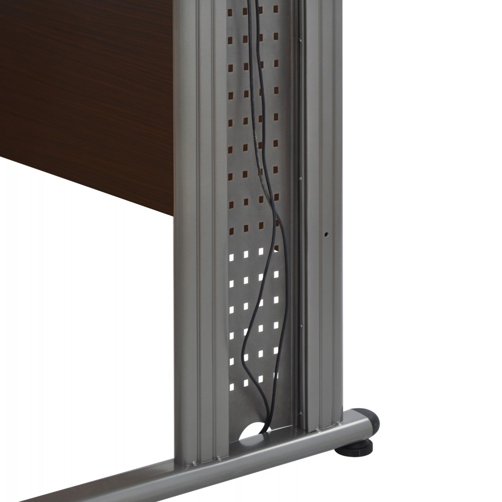 Σετ γραφείο επαγγελματικό αριστερή γωνία 3τμχ σε χρώμα βέγγε 160x72.5x75