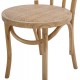 Καρέκλα "MONTREAL" από ξύλο σε φυσικό χρώμα 40x40x87