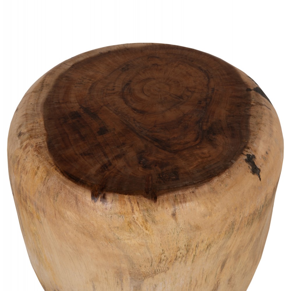 Σκαμπό από ξύλο σε φυσικό χρώμα Φ37x45