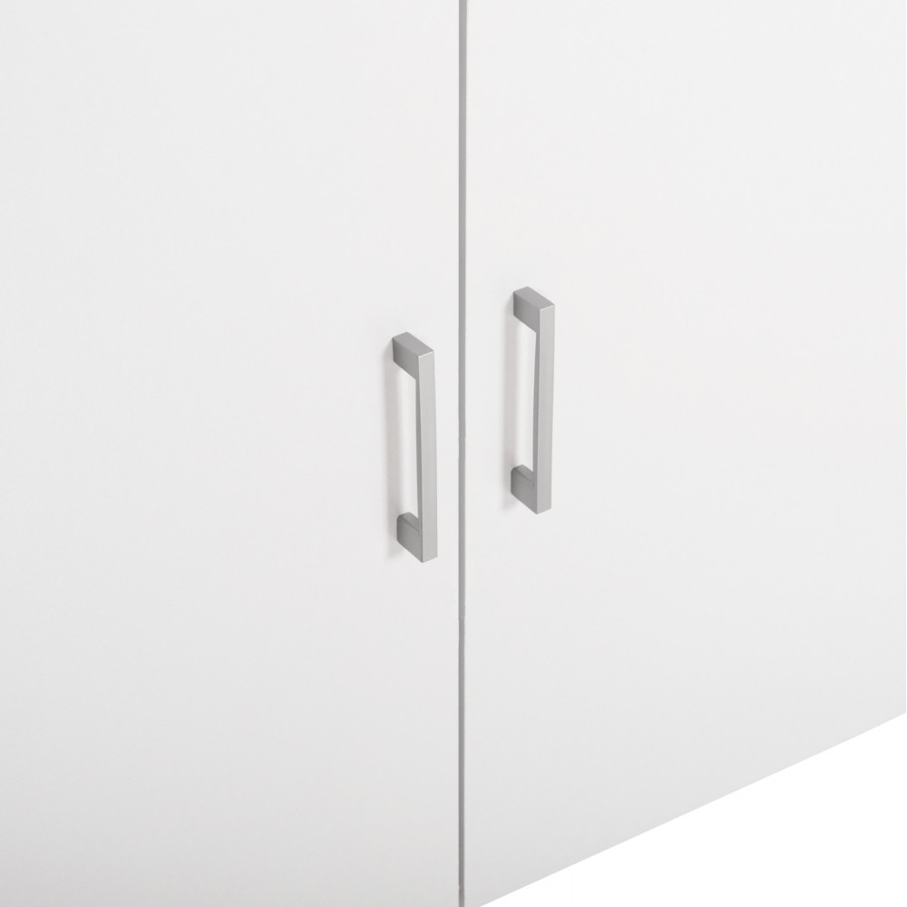 Πατάρι τετράφυλλης ντουλάπας "FERNANDA" σε χρώμα λευκό 120,5x41,5x60,5