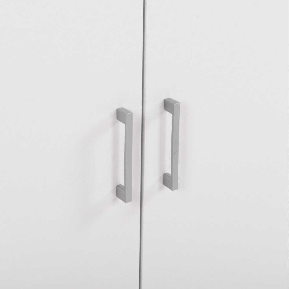 Πατάρι ντουλάπας τρίφυλλο "ALIVIA" σε λευκό χρώμα 90,2x42x60