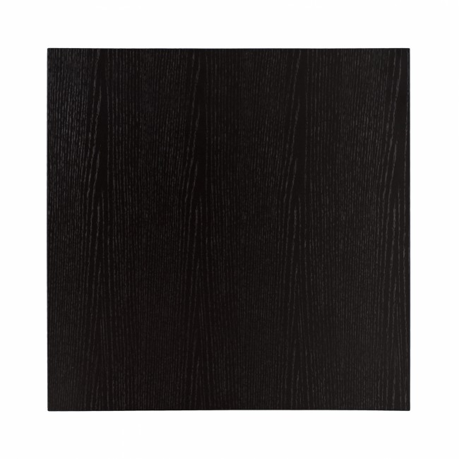 Επιφάνεια τραπεζιού σε μαύρο χρώμα 80x80