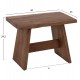 Τραπέζακι βοηθητικό από ξύλο σε καφέ χρώμα 40x25x29,5