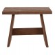 Τραπέζακι βοηθητικό από ξύλο σε καφέ χρώμα 40x25x29,5