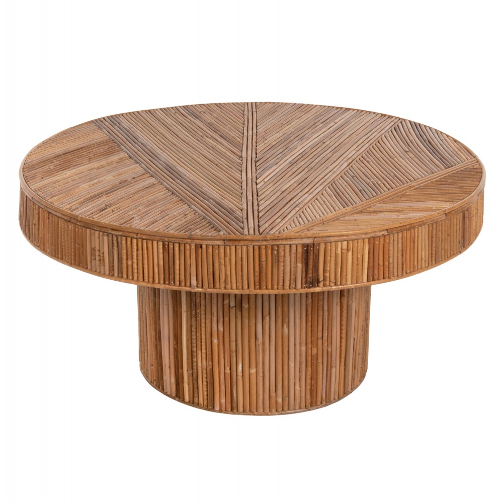 Τραπέζι σαλονιού "GATSBY " σε φυσικό χρώμα Φ100x50