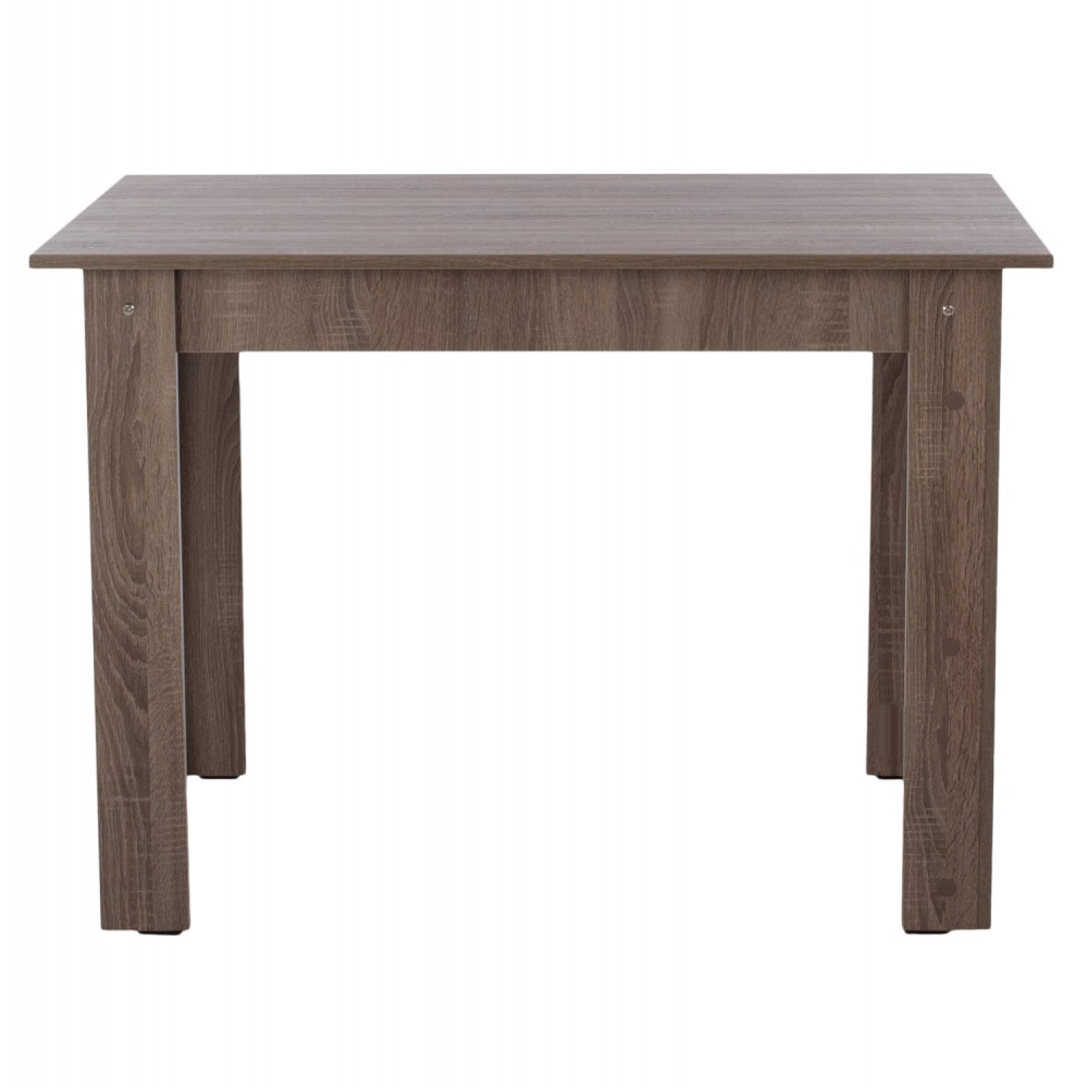 Τραπέζι τραπεζαρίας σε χρώμα σταχτί 110x80x77