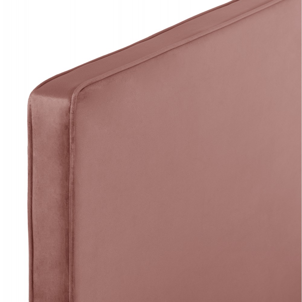 Κρεβάτι ημίδιπλο "MAYLIN" από ύφασμα σε χρώμα γκρί 120x200