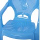 Καρέκλα παιδική από πολυπροπυλένιο σε μπλέ χρώμα 36.5x36.5x56.5