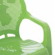 Καρέκλα παιδική από πολυπροπυλένιο σε λαχανί χρώμα 36.5x36.5x56.5