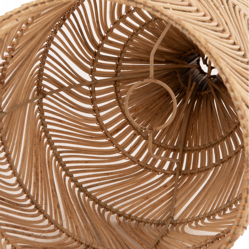 Φωτιστικό οροφής από rattan σε χρώμα φυσικό Φ22x148