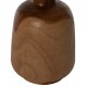 Διακοσμητικά βάζα από μασίφ σε χρώμα φυσικό Φ14Χ30