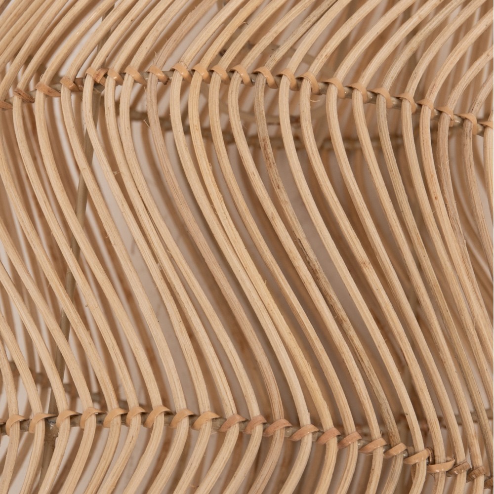 Φωτιστικό οροφής από rattan σε χρώμα φυσικό  Φ34,5x178